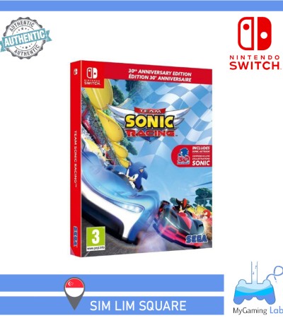 [SG] Nintendo Switch Game Sonic Forces / Team Sonic Racing 30th Anniversary Edition