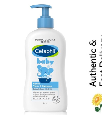[SG] Cetaphil Baby Gentle Wash and Shampoo with Shea Butter 400ml
